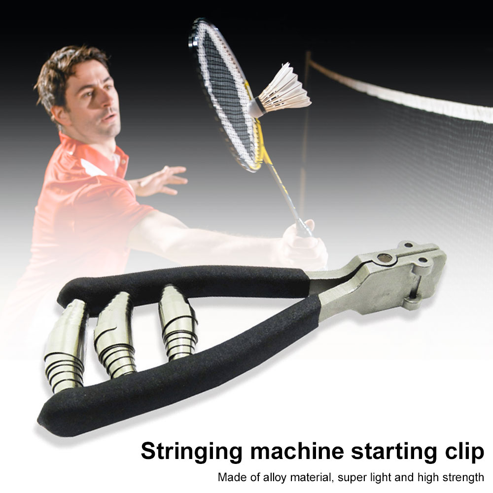 Racket Stringing Clamp Tool Wide Head Stringing Clamp Tool For Tennis ...