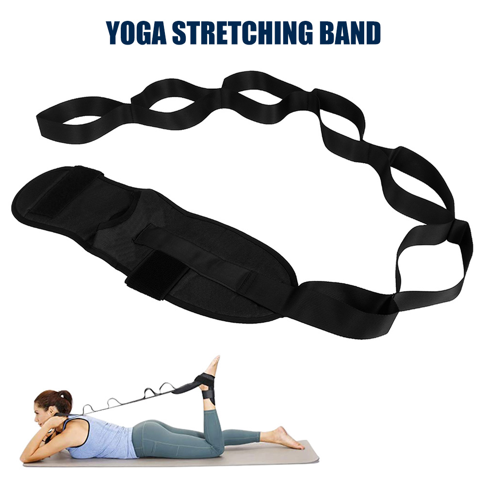 Yoga Ligament Stretching Belt Foot Drop Strap Plantar Fasciitis Leg  Training US