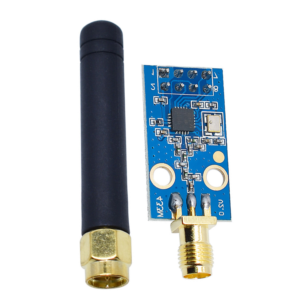 cc1101 radiomodule RUIZHI 433M digitale transmissiemodule draadloze SMA antenneaansluiting 1.9-3.6V DC, compatibel met Arduino