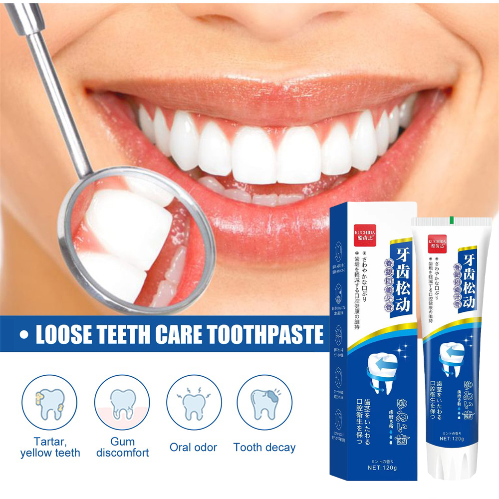 Loose Teeth Care Toothpaste for Gingivitis Treatment & Cavity Repair  Toothpaste