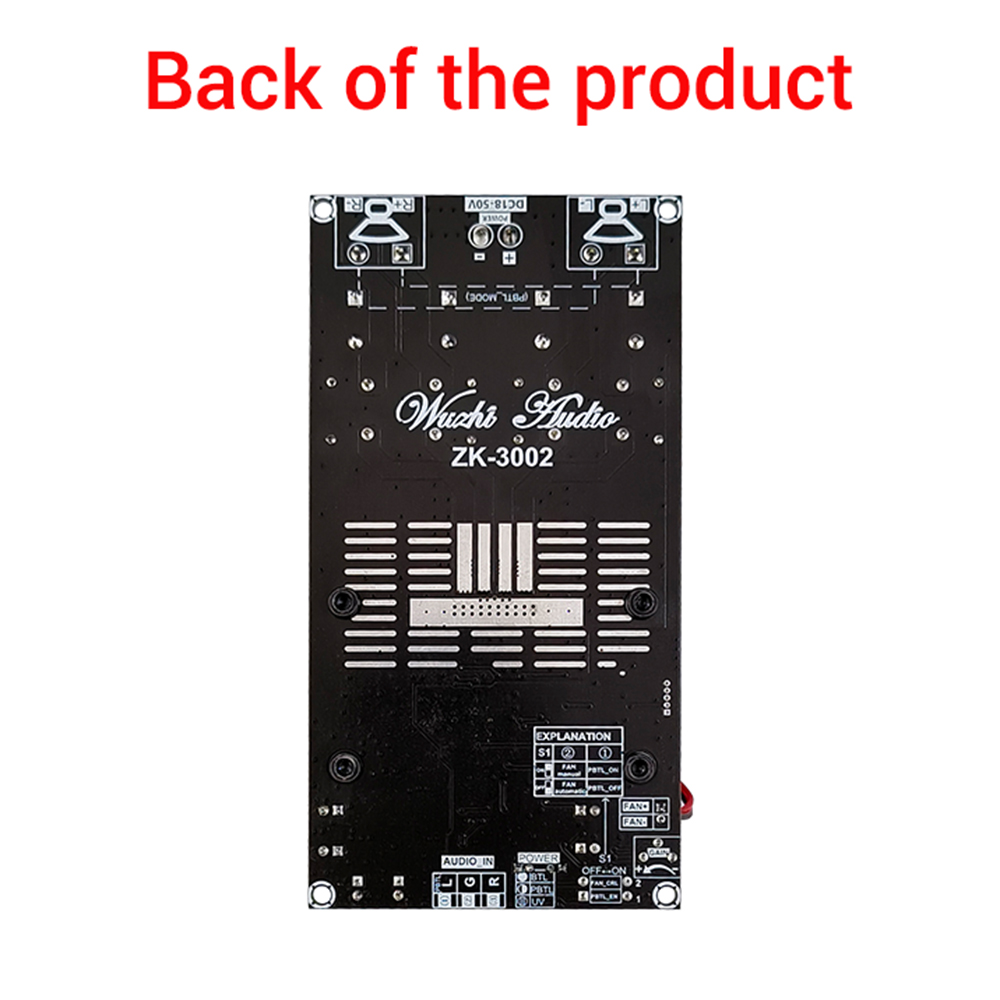 ZK-3002 Digital Amplifier Board High Power TPA3255 Stereo Dual