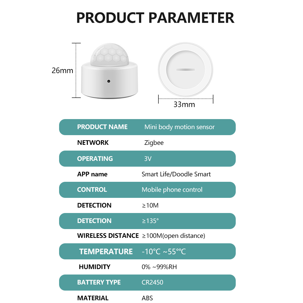 Aqara ZigBee 3.0 Lichtsensor T1 – Zigbee devices Veldhoven