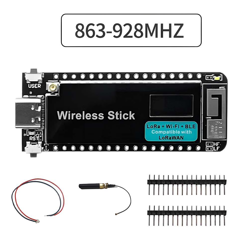 ESP32-LoRa V3 Scheda Di Sviluppo WiFi Bluetooth &ndash; Con Chip SX1262, Antenna Integrata