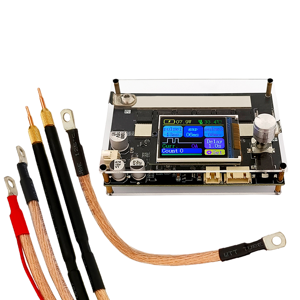 ZK-XW2 DIY Portable Dual Pulse LCD Battery Spot Welder Machine For