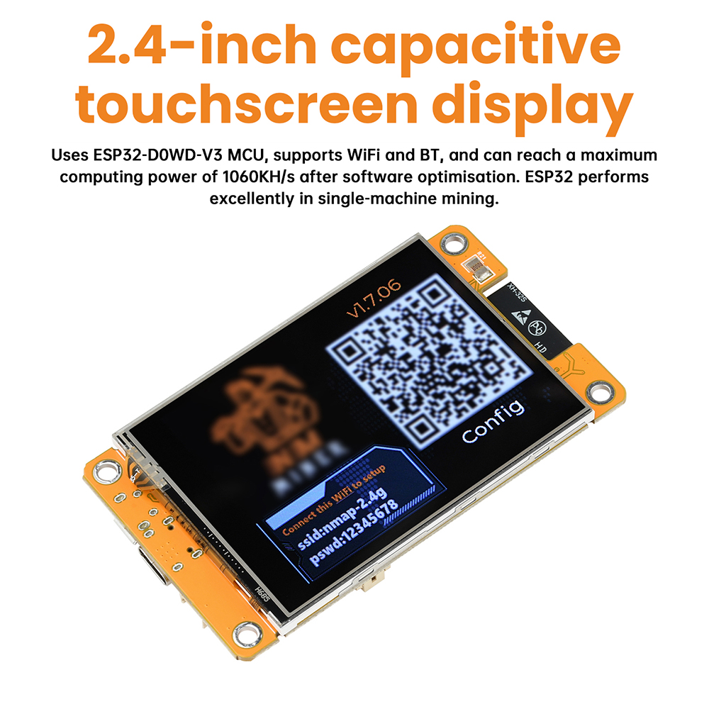 NMMiner 2.8 inch 1060K Hashrate BTC Solo Lottery Crypto Bitcoin Miner Solo  NEW | eBay