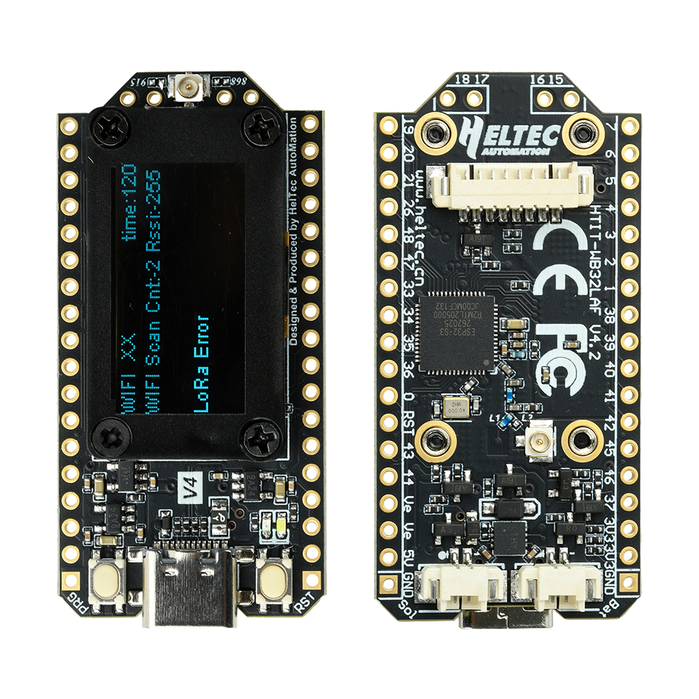 Heltec WiFi LoRa 32(V3) - ESP32S3 SX1262 LoRa Node voor IoT projecten